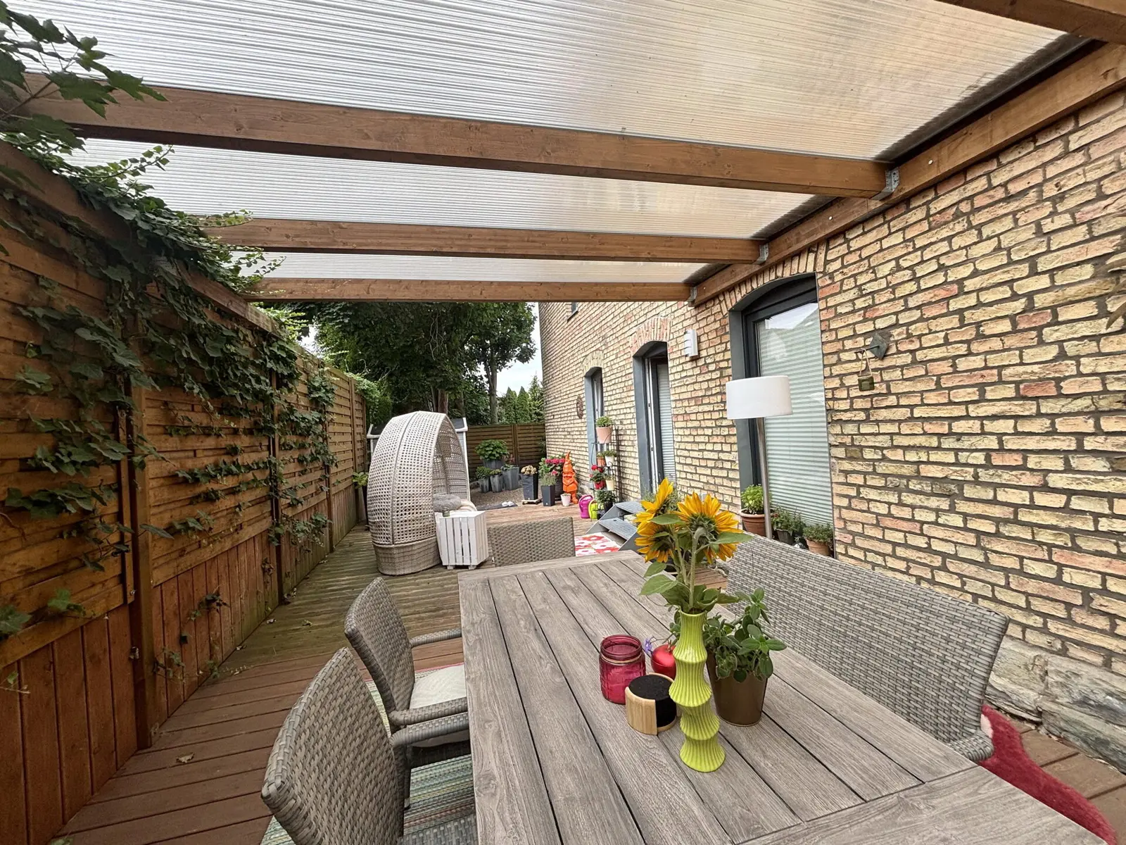 Außergewöhnliche Eigentumswohnung mit Garten für Liebhaber!